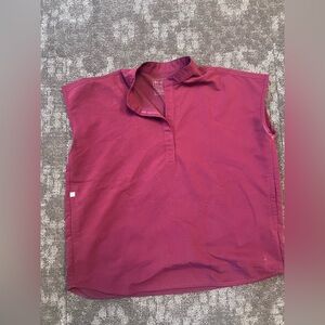 Figs Rafeala Women's Maroon Top